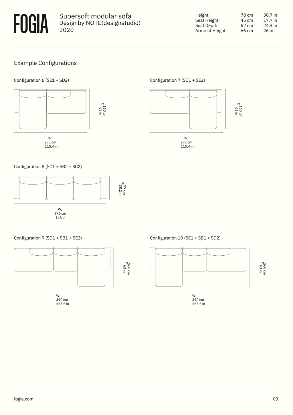 Supersoft Modular Sofa
