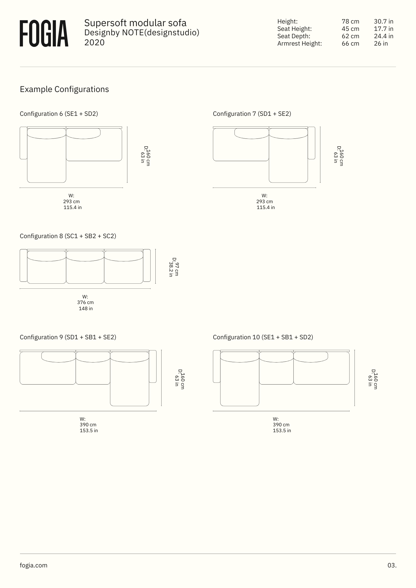 Supersoft Modular Sofa