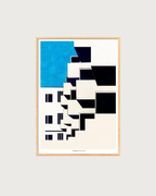 โปสเตอร์สถาปัตยกรรม Bellavista ออกแบบโดย Arne Jacobsen โดย KOLEKTO