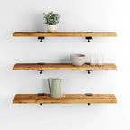 Bracket Wall Shelves Reclaimed Wood