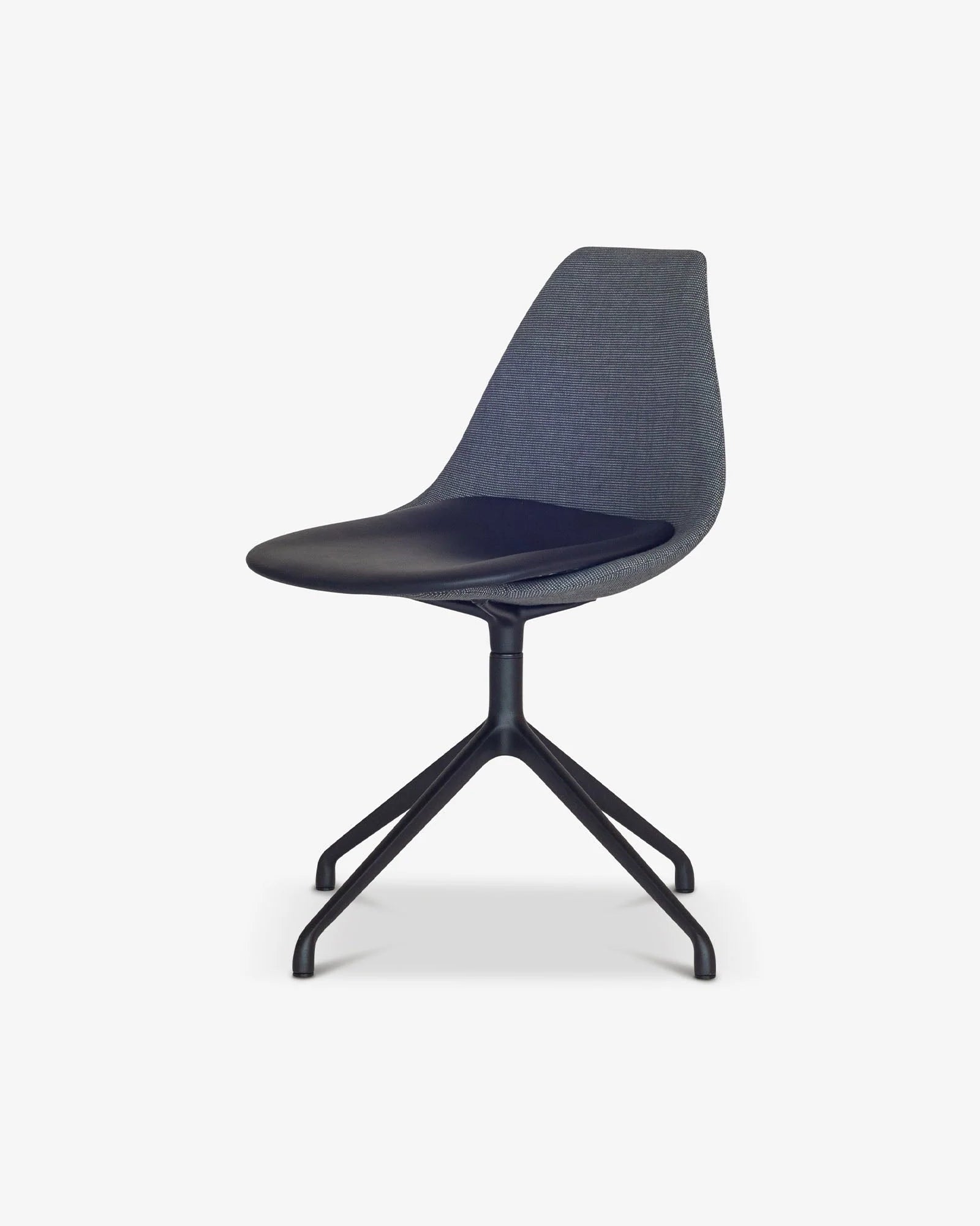 Ziba Chair เก้าอี้หมุนดีไซน์มินิมอลพร้อมเบาะนั่งบุผ้า จาก Case Furniture ออกแบบโดย Nazanin Kamali