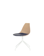 Ziba Chair เก้าอี้หมุนดีไซน์มินิมอลพร้อมเบาะนั่งบุผ้า จาก Case Furniture ออกแบบโดย Nazanin Kamali